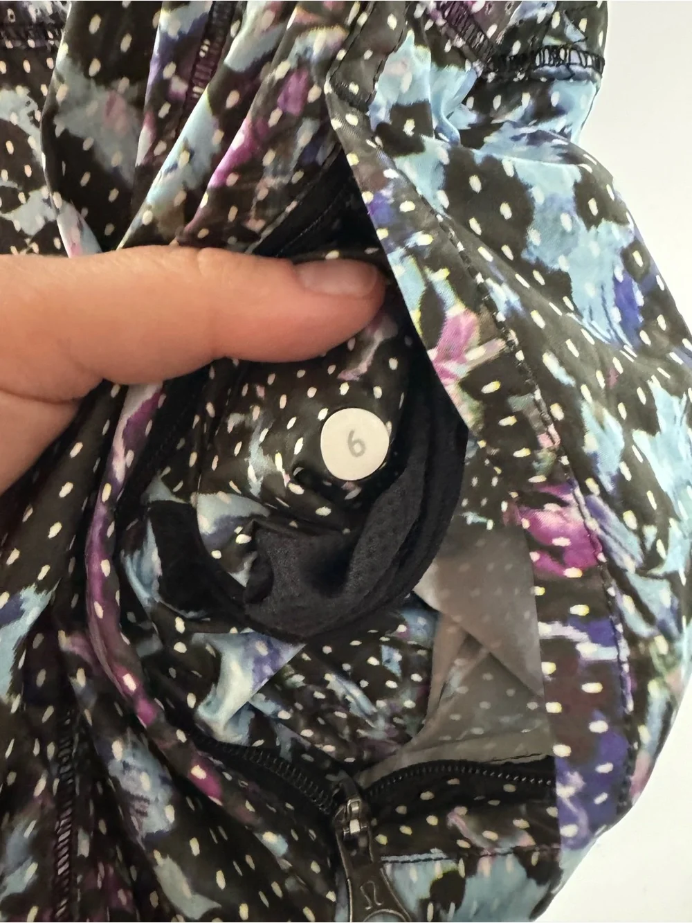 Lululemon Pack It Vest Floral Sport Tranquil Women’s 6